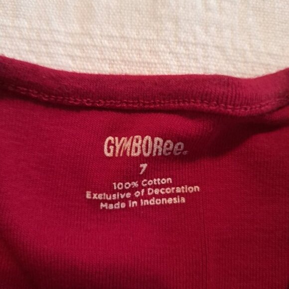 Gymboree girls size 7-8 red velour jacket & skirt long sleeve shirt, VGUC - Picture 11 of 12